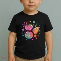Cute Funny Astronaut Space Kitty Cats Toddler T-Shirt thumb 2