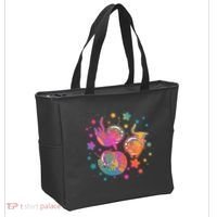 Cute Funny Astronaut Space Kitty Cats Tote Bag thumb 2
