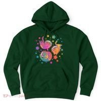 Cute Funny Astronaut Space Kitty Cats Hoodie thumb 0
