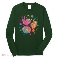 Cute Funny Astronaut Space Kitty Cats Long Sleeve Shirt thumb 0