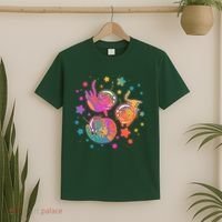Cute Funny Astronaut Space Kitty Cats T-Shirt thumb 2