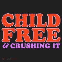 Child Free And Crushing It Funny sayings Hat thumb 2