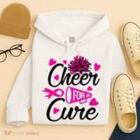 Cheer For A Cure Breast Cancer Awareness Hoodie thumb 4