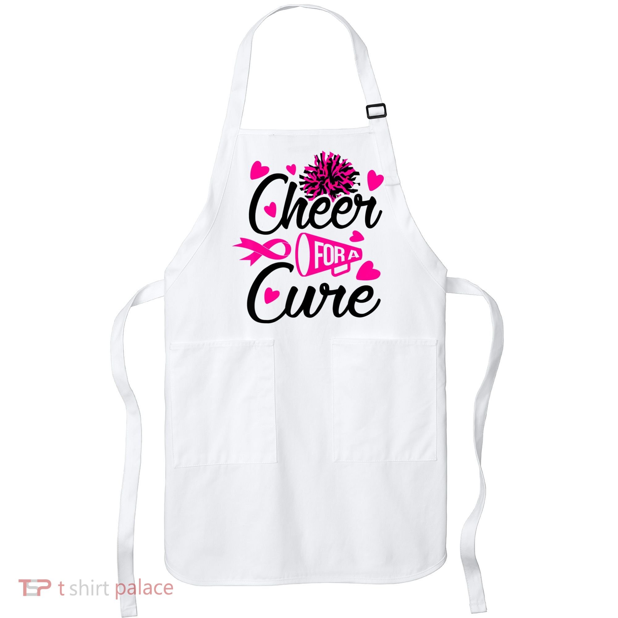 Cheer For A Cure Breast Cancer Awareness Apron