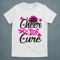 Cheer For A Cure Breast Cancer Awareness T-Shirt thumb 5