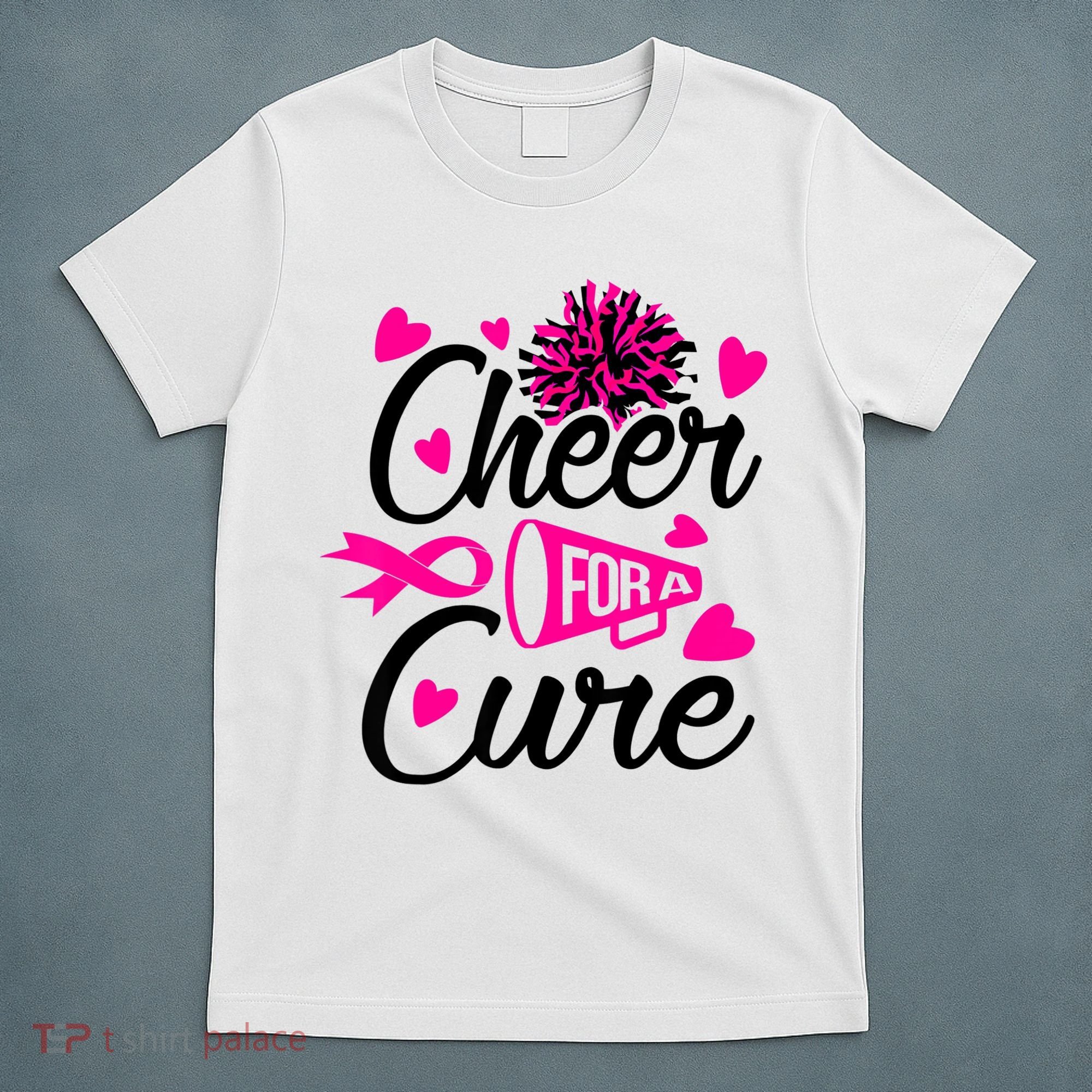 Cheer For A Cure Breast Cancer Awareness T-Shirt