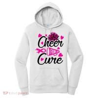 Cheer For A Cure Breast Cancer Awareness Women's Hoodie thumb 0