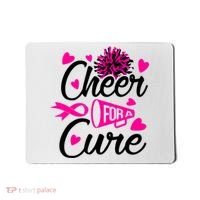 Cheer For A Cure Breast Cancer Awareness Mousepad thumb 0