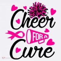 Cheer For A Cure Breast Cancer Awareness Baby Bodysuit thumb 2