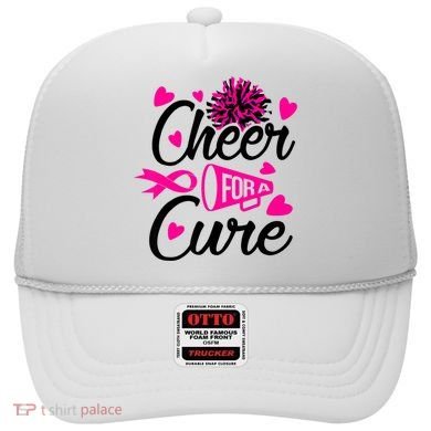 Cheer For A Cure Breast Cancer Awareness Hat