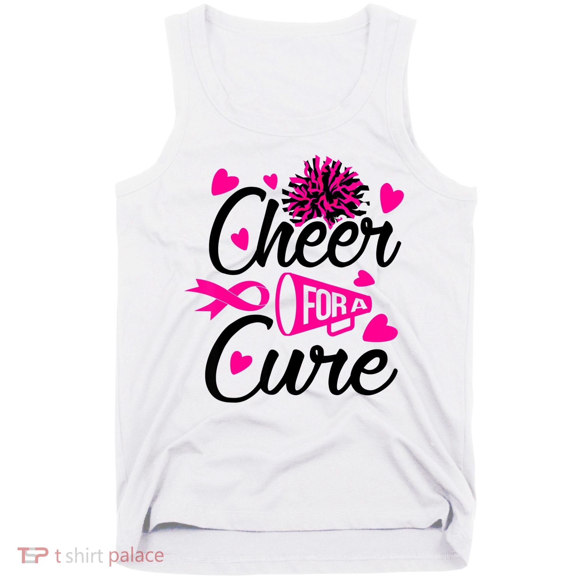 Cheer For A Cure Breast Cancer Awareness Tank Top