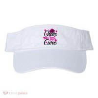 Cheer For A Cure Breast Cancer Awareness Visor thumb 0