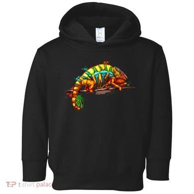 Chameleon From A Splash Toddler Hoodie