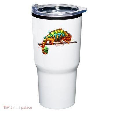 Chameleon From A Splash Tumbler