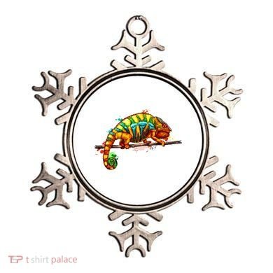 Chameleon From A Splash Ornament