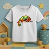 Chameleon From A Splash Toddler T-Shirt thumb 3