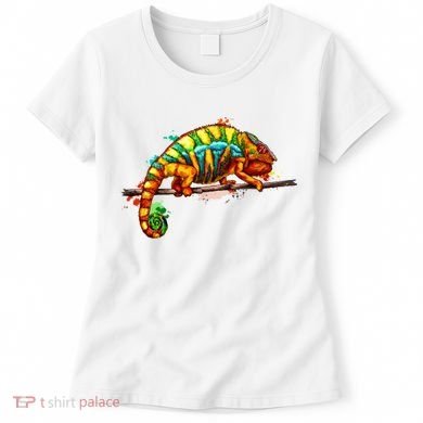 Chameleon From A Splash Women's T-Shirt