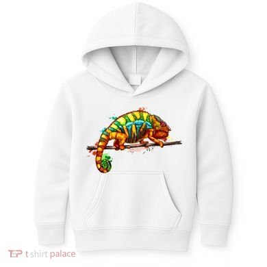 Chameleon From A Splash Kids Hoodie