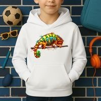 Chameleon From A Splash Kids Hoodie thumb 2
