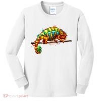 Chameleon From A Splash Kids Long Sleeve Shirt thumb 0