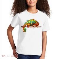 Chameleon From A Splash Kids T-Shirt thumb 2