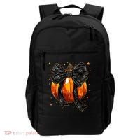 Cute Fall Autumn Halloween Pumpkin Backpack thumb 0