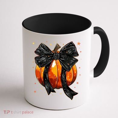 Cute Fall Autumn Halloween Pumpkin Coffee Mug back