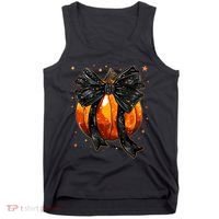 Cute Fall Autumn Halloween Pumpkin Tank Top thumb 0