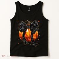Cute Fall Autumn Halloween Pumpkin Tank Top thumb 2