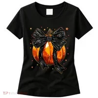 Cute Fall Autumn Halloween Pumpkin Women's T-Shirt thumb 0