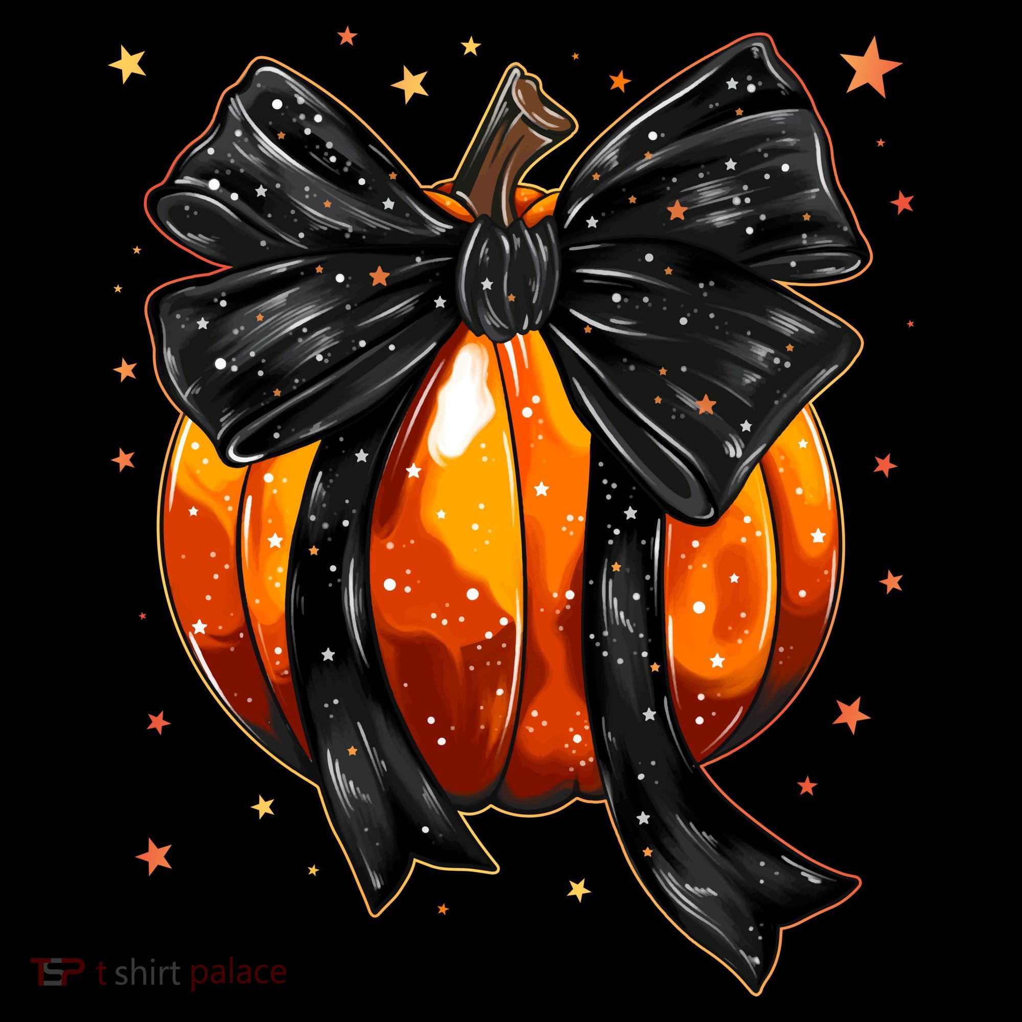 Cute Fall Autumn Halloween Pumpkin Women's T-Shirt