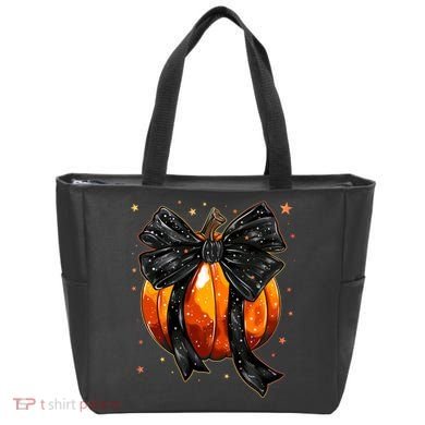 Cute Fall Autumn Halloween Pumpkin Tote Bag