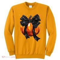 Cute Fall Autumn Halloween Pumpkin Sweatshirt thumb 0