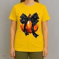 Cute Fall Autumn Halloween Pumpkin T-Shirt thumb 4