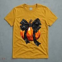 Cute Fall Autumn Halloween Pumpkin T-Shirt thumb 5