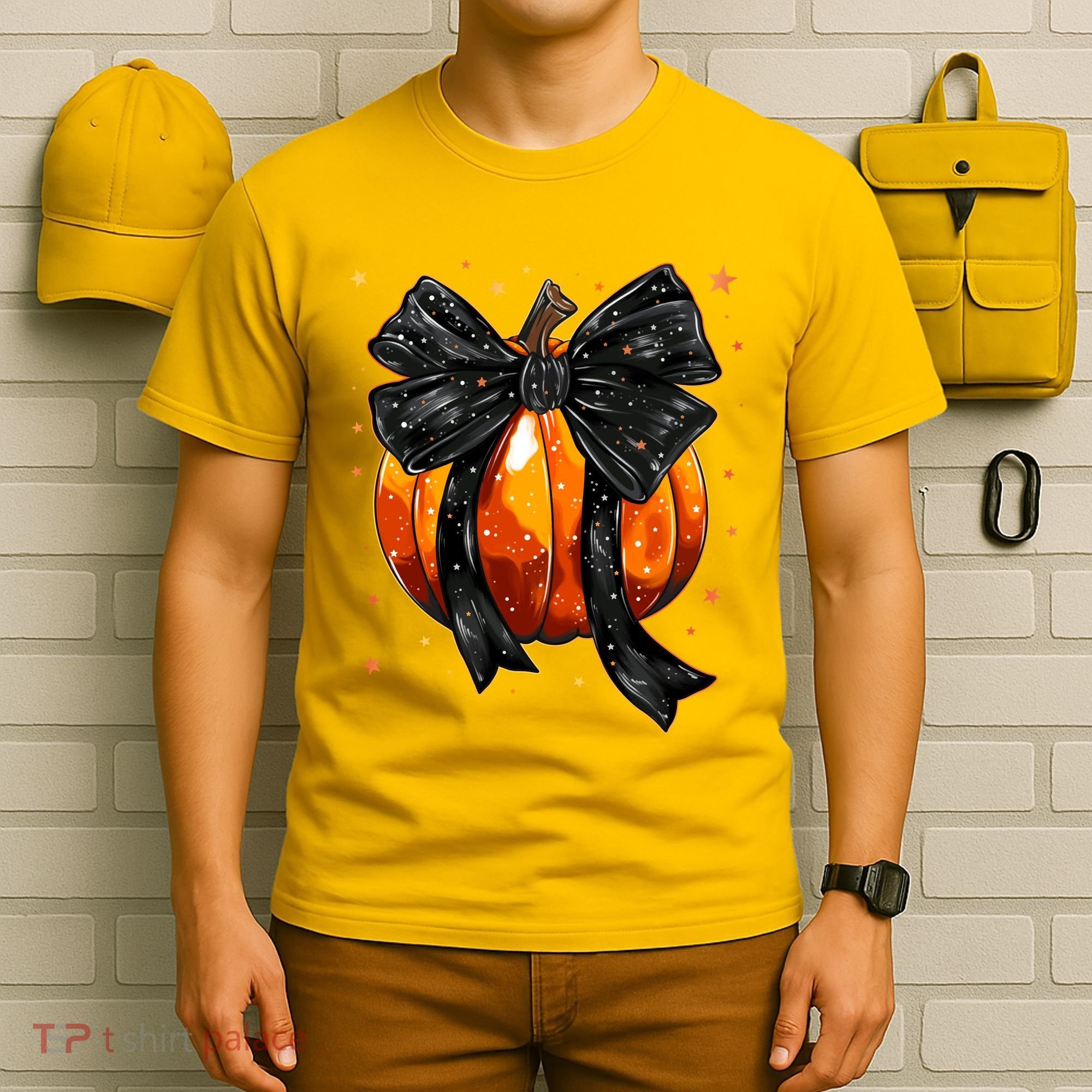 Cute Fall Autumn Halloween Pumpkin T-Shirt