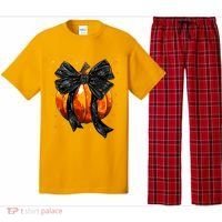 Cute Fall Autumn Halloween Pumpkin Pajama Set thumb 0