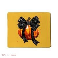 Cute Fall Autumn Halloween Pumpkin Mousepad thumb 0