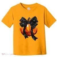 Cute Fall Autumn Halloween Pumpkin Toddler T-Shirt thumb 0