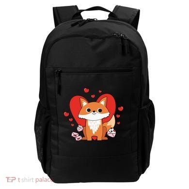 Cute Fox Animal Valentine Gift For Valentine Day Backpack