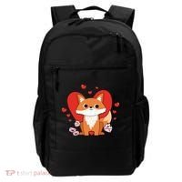 Cute Fox Animal Valentine Gift For Valentine Day Backpack thumb 0