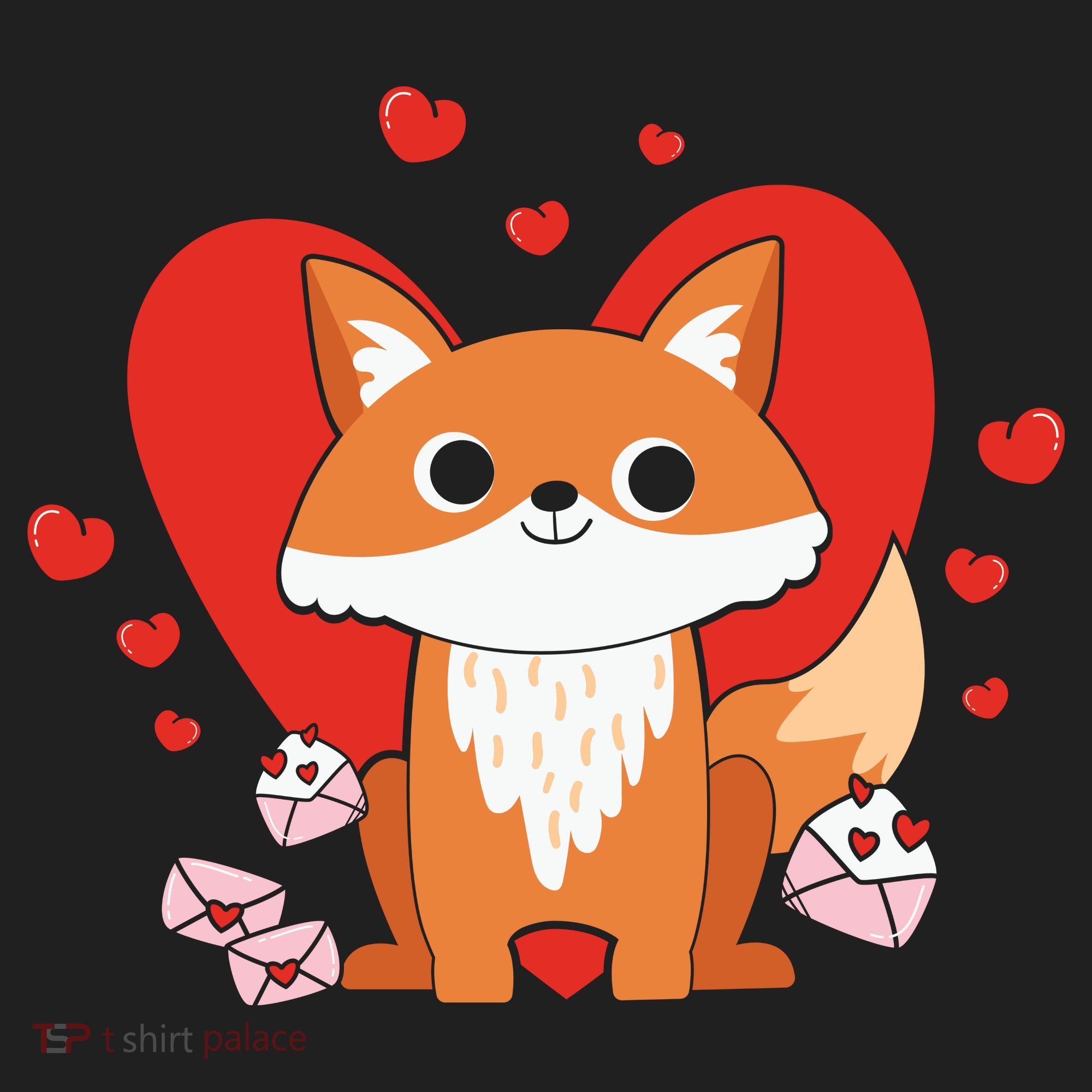Cute Fox Animal Valentine Gift For Valentine Day Beanie