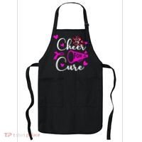 Cheer For A Cure Breast Cancer Awareness Apron thumb 0