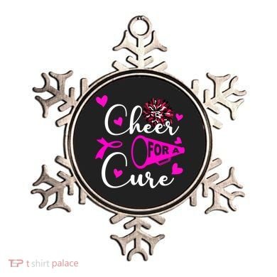 Cheer For A Cure Breast Cancer Awareness Ornament