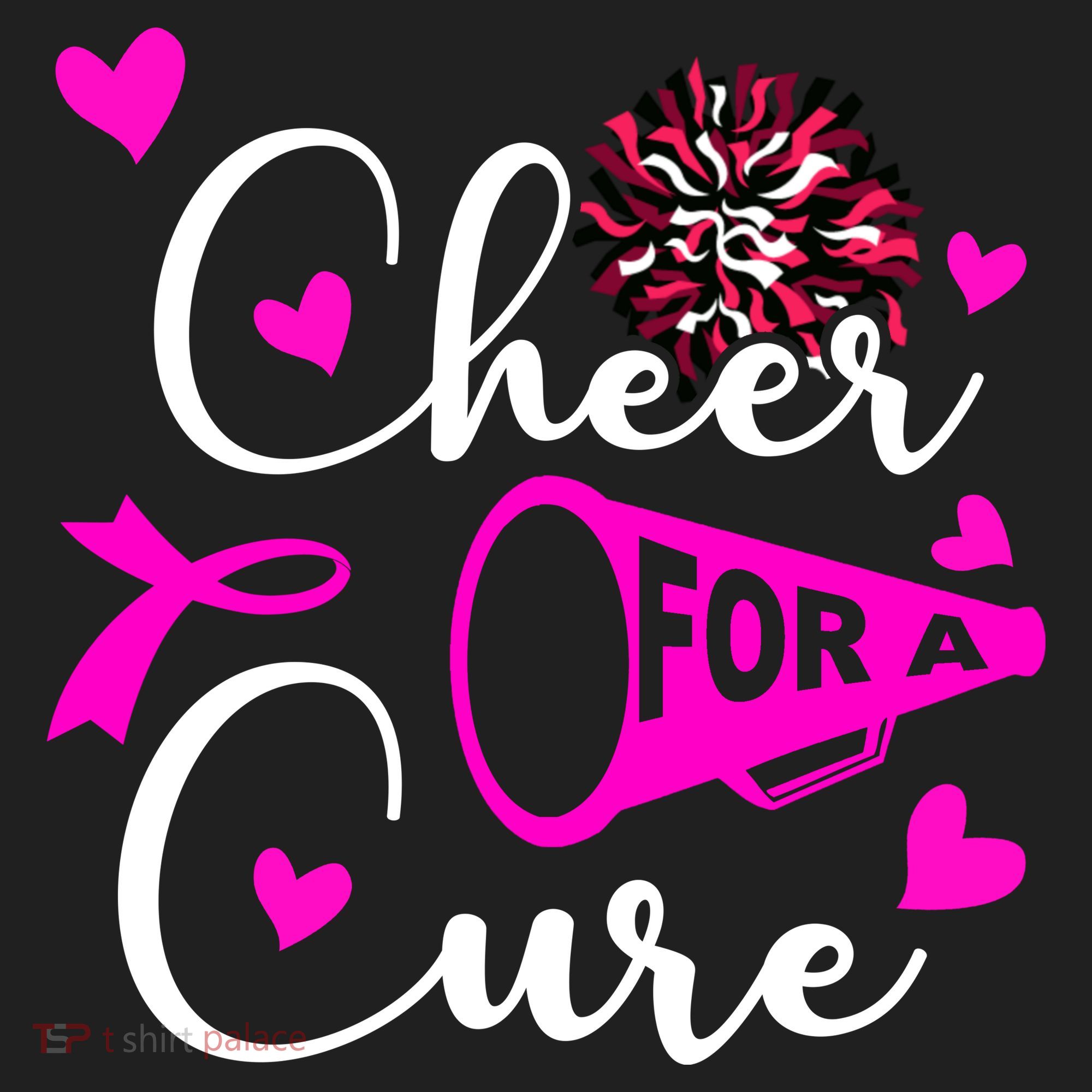 Cheer For A Cure Breast Cancer Awareness Hat