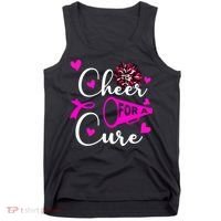 Cheer For A Cure Breast Cancer Awareness Tank Top thumb 0