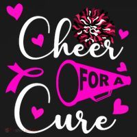 Cheer For A Cure Breast Cancer Awareness Visor thumb 3