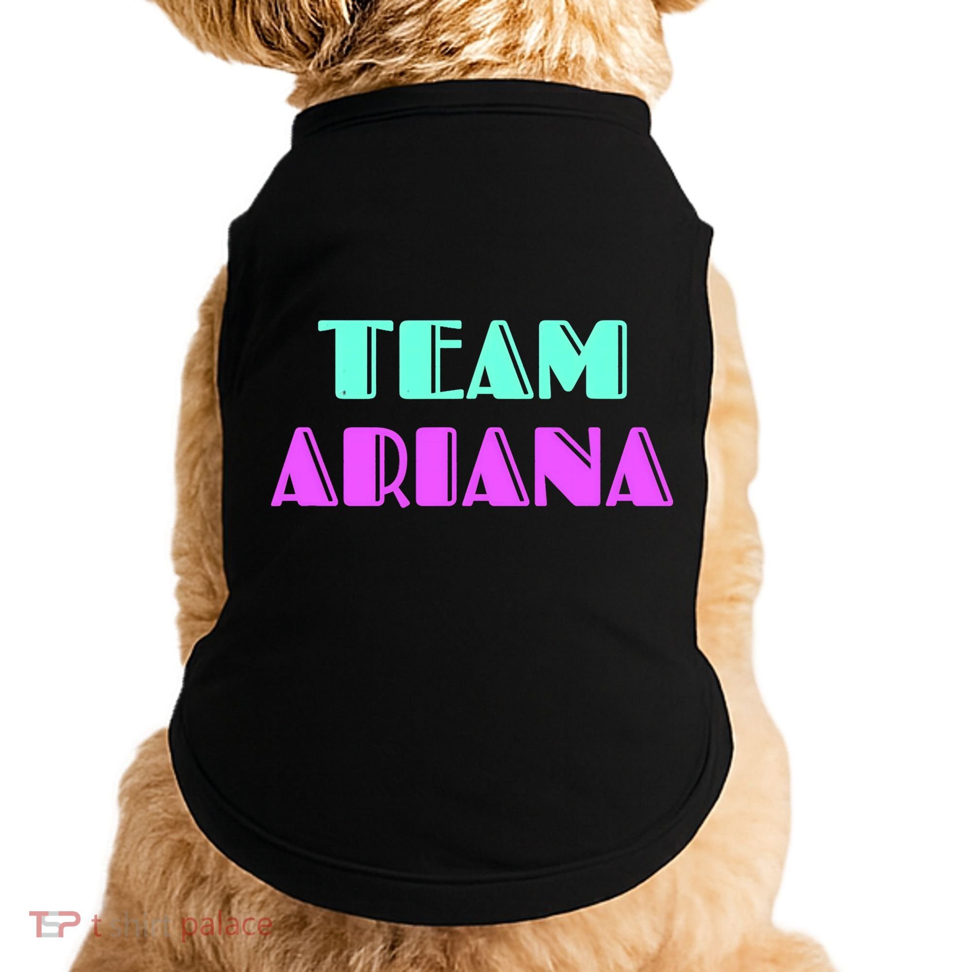 Cheer For Ariana, Show Support Be On Team Ariana | 90s Style Doggie Tank