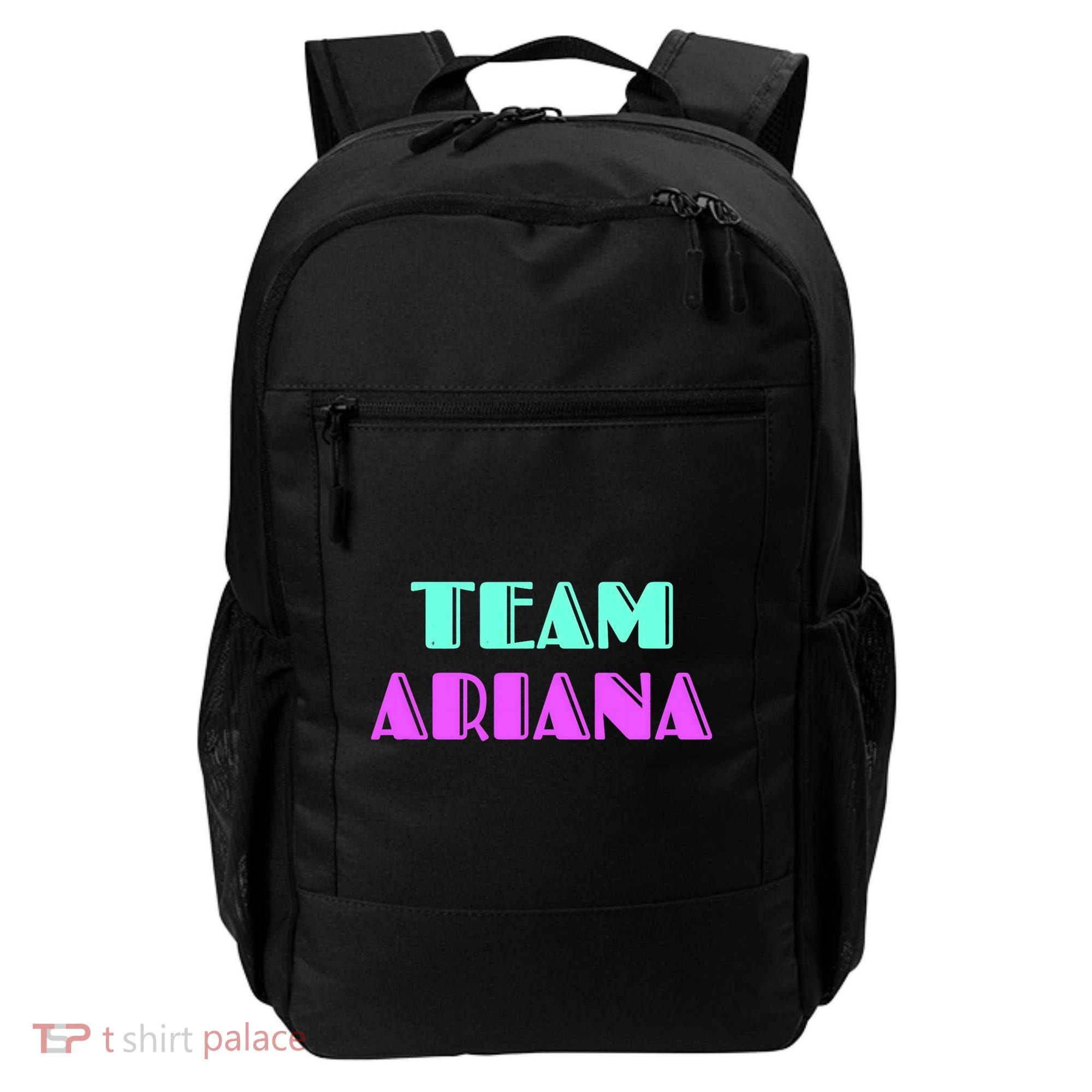 Cheer For Ariana, Show Support Be On Team Ariana | 90s Style Backpack