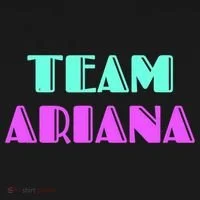 Cheer For Ariana, Show Support Be On Team Ariana | 90s Style Button thumb 1